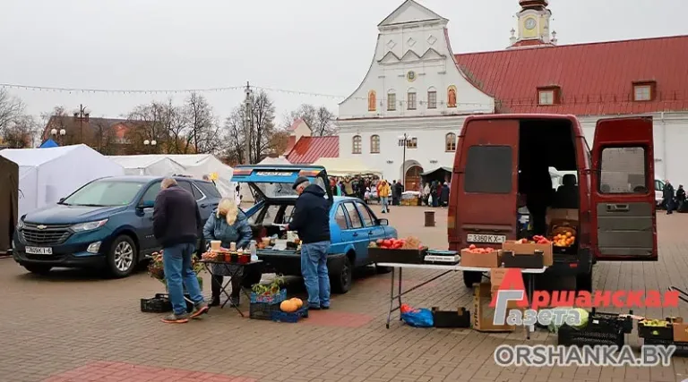 В Орше на ярмарке картофель продают по 1 рублю за кило